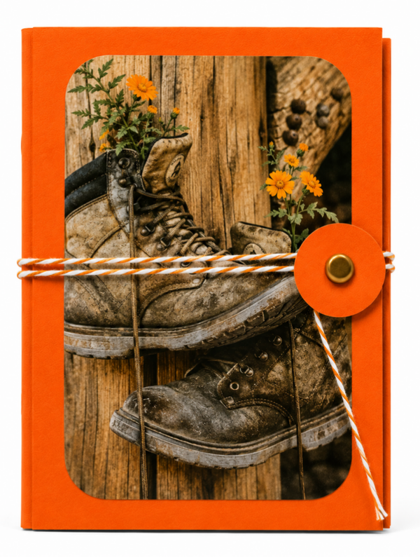 Boots & Blossoms - Mini Junk Journal