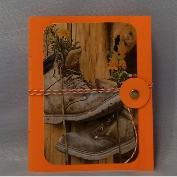 "Boots & Blossoms" Mini Junk Journal