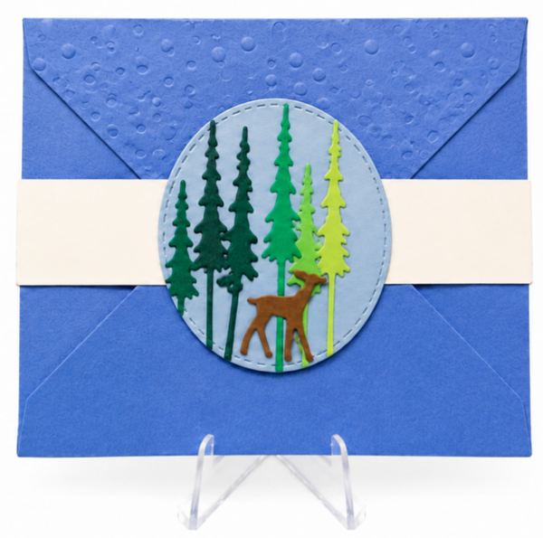 Blue Envelope - Thank You Fun Fun Card