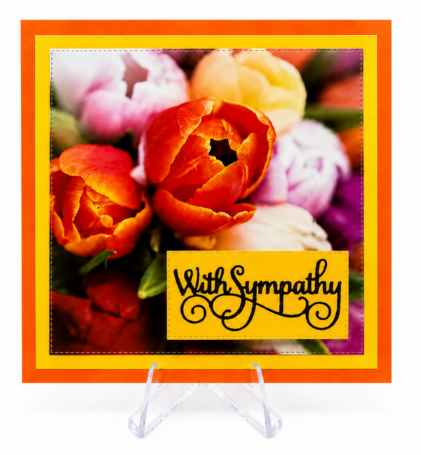 Healing Wishes - Sympathy Square Card