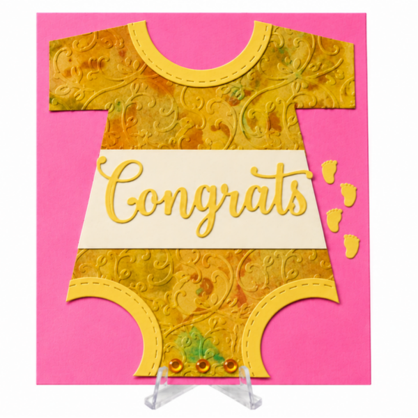 Onesie - New Baby Card