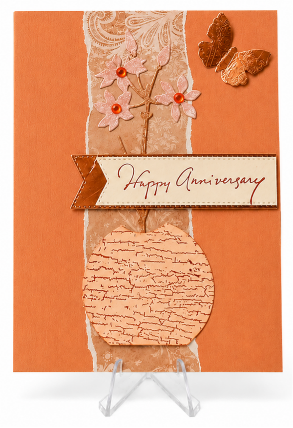 Orange Cream - Anniversary Card