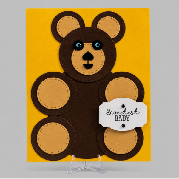 Blue Eyes - New Baby Card