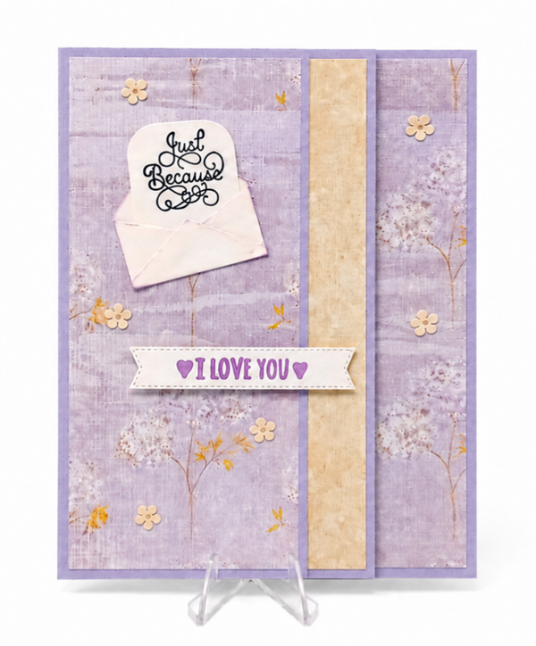 Love You - Anniversary Fun Fold Card