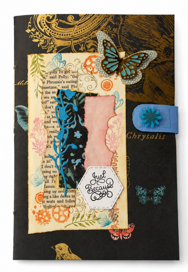 Midnight Flutter - Standard Junk Journal