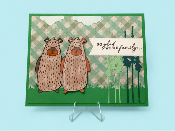 Family Member - New Baby Fun Fold Card