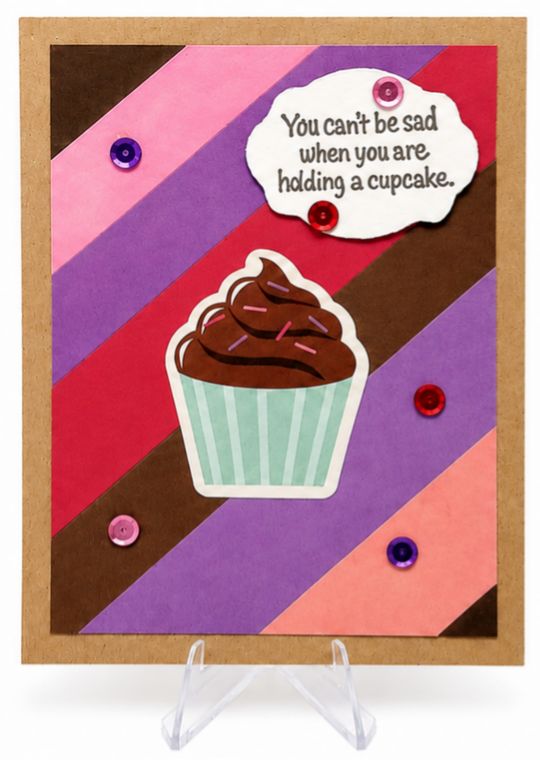 Cupcake - Encouragement Card