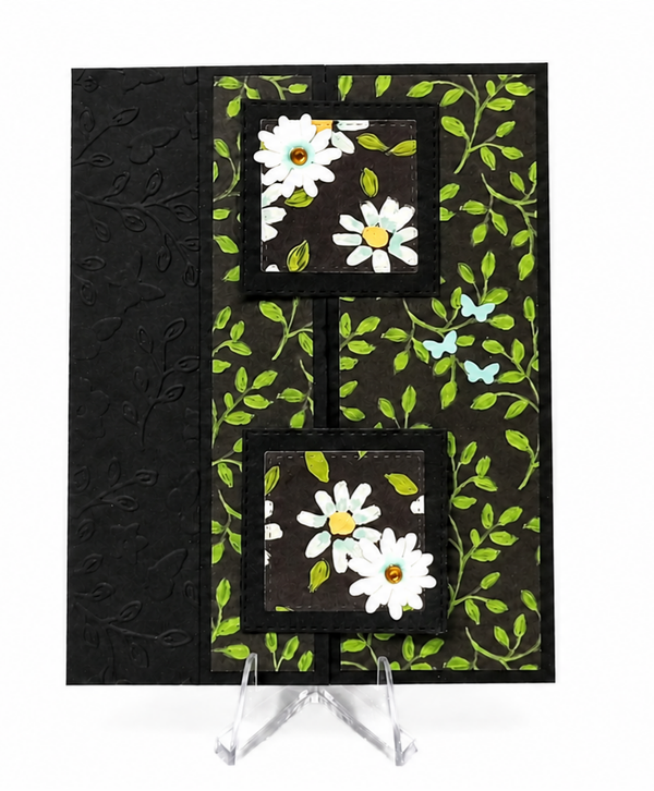 Daisy Gatefold - Thinking of You Fun Fold Card