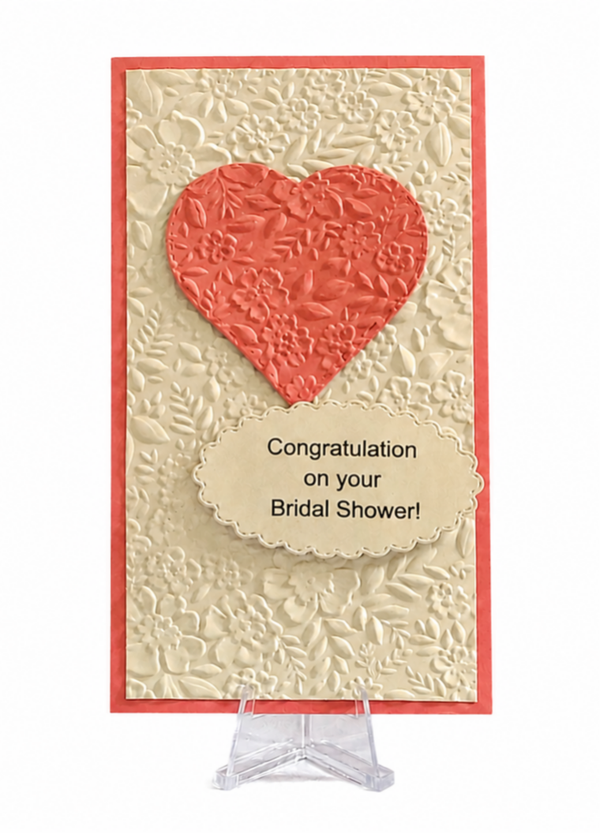 The Heart - Bridal Shower Card