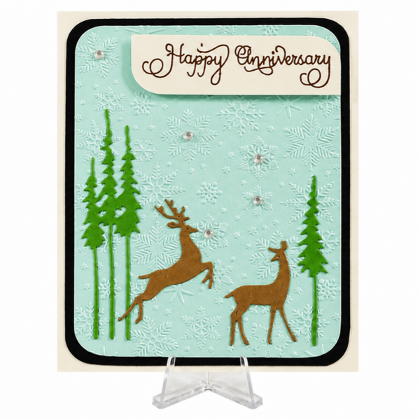Frosty Gala - Anniversary Card