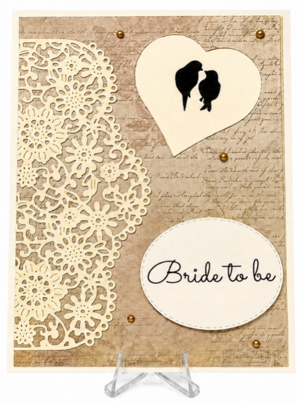 Lacey Lady - Bridal Shower Card