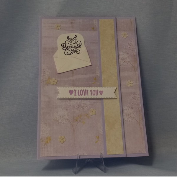 "Love You" Funfold Card