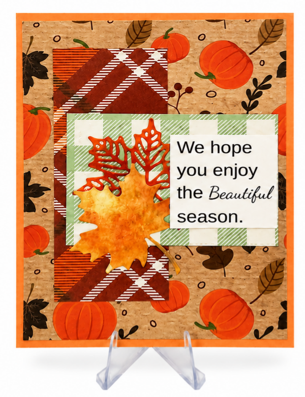Beautiful Harvest - Autumn Card