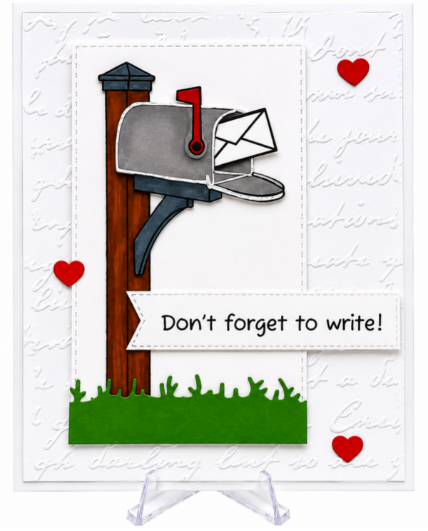 Postmarked - Going Away Card