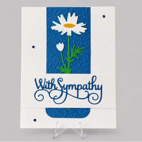 Shasta Daisy - Sympathy Card