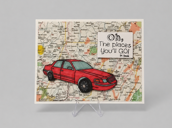 Rerouted - Going Away Card