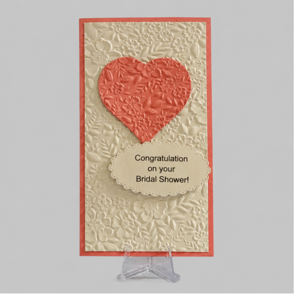 The Heart - Bridal Shower Card