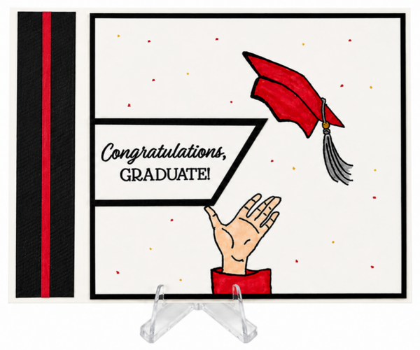 Hooray - Graduation Fun Fold Card