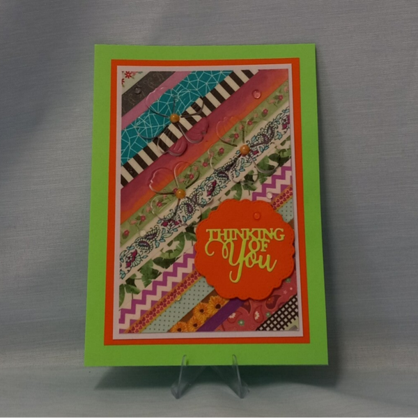 “Artsy Floral” Thinking of You Card