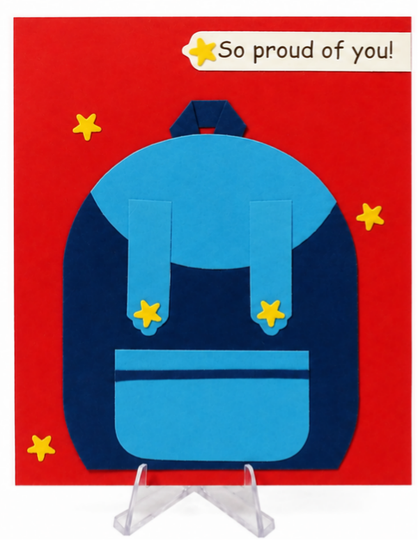 Backpack - Graduation Card