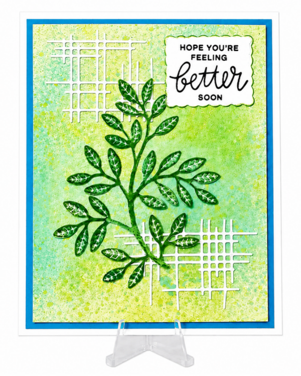 Delicate Leaf - Get Well Card