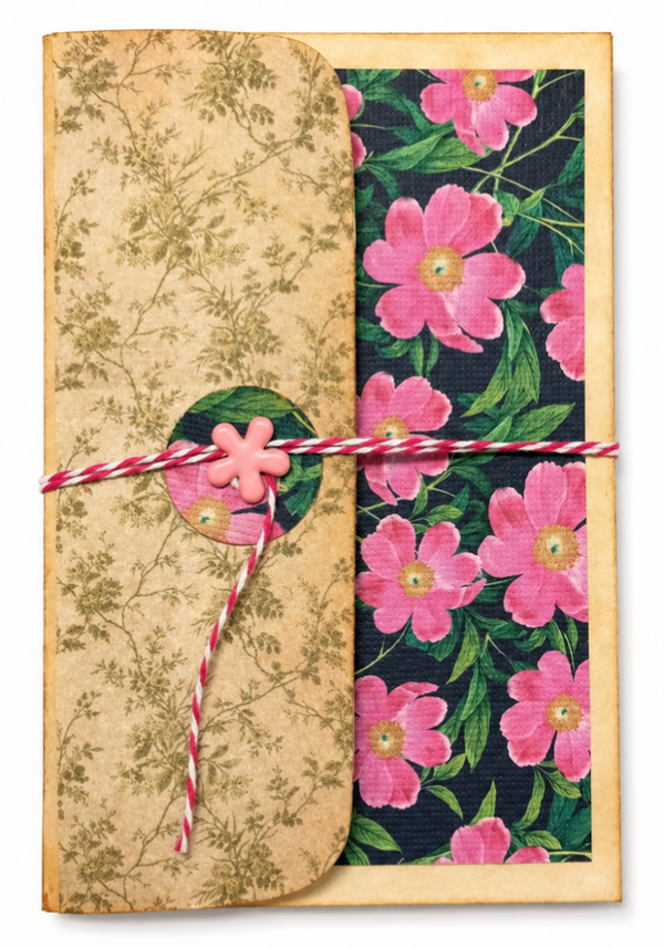 Blushing Garden - Envelope Journal