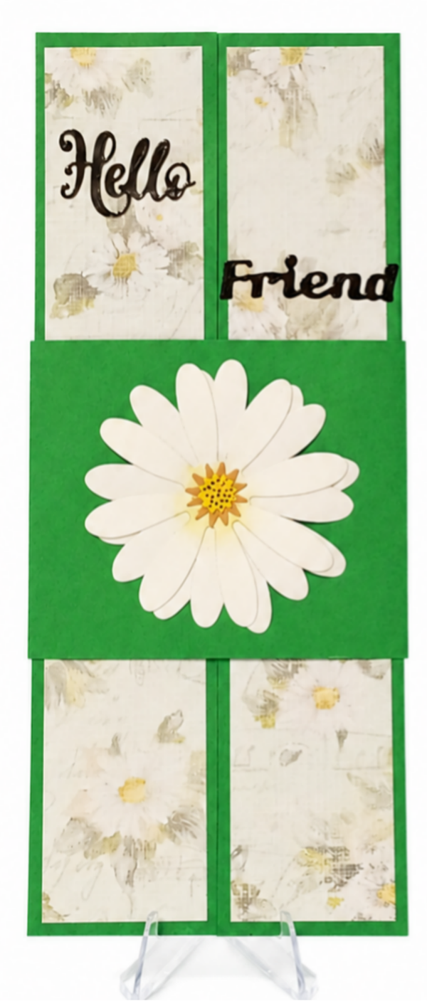 Petal Post - Hello Fun Fold Card