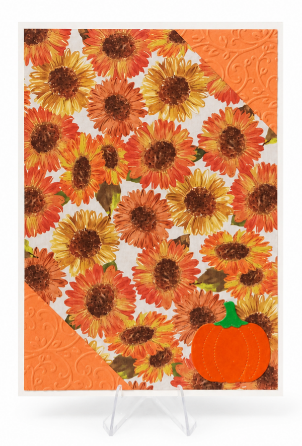 Sunflowers-Blank Multi-purpose Card
