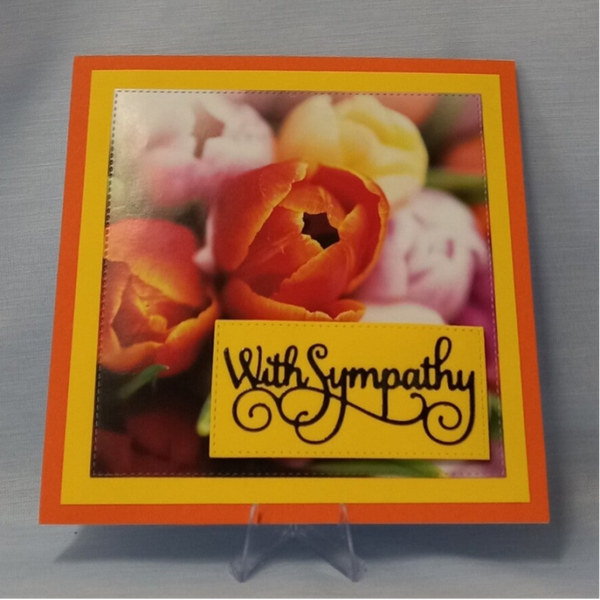 "Healing Wishes" Sympathy Card