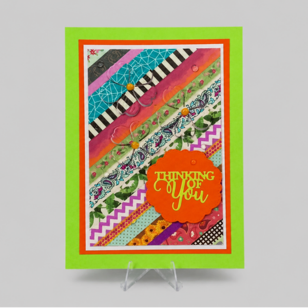 Artsy Floral - Thinking of You Card