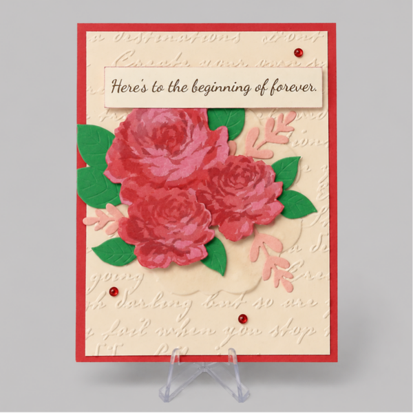Wild Roses - Wedding Card