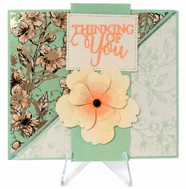 Wonky Box - Thinking of You Fun Fold Card