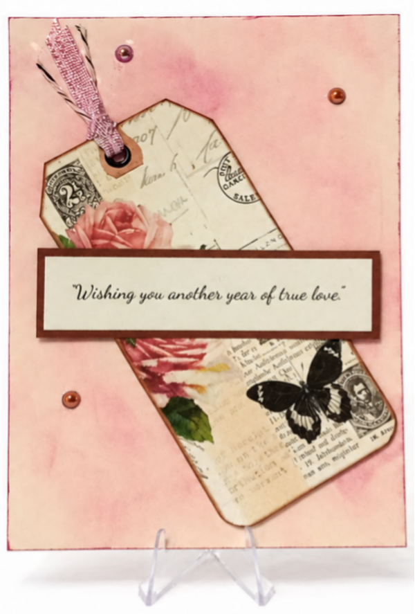 Truly Tagged - Anniversary Card