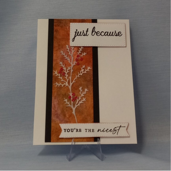 "Berry Branch" Autumn Card