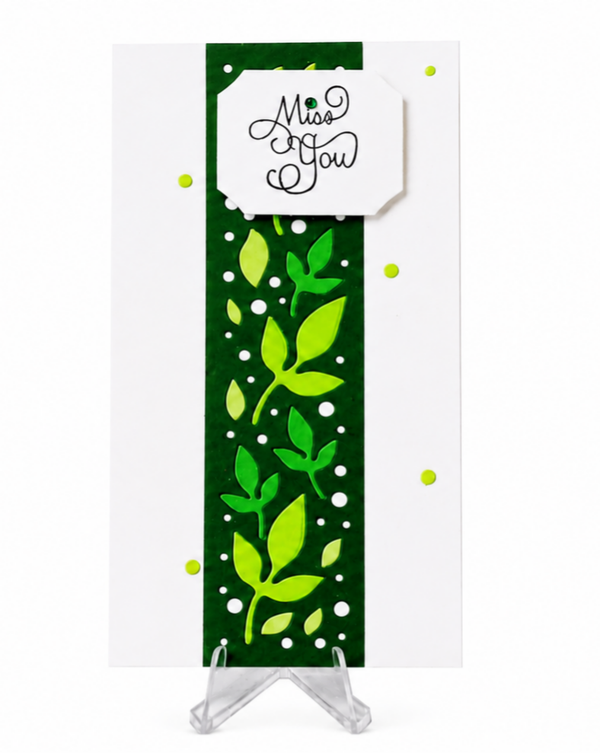 Spring Floral - Miss You Card