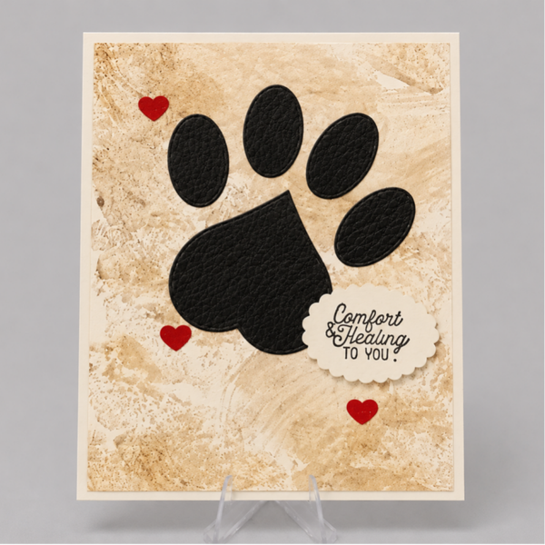 Pawprint - Loss of Pet Card