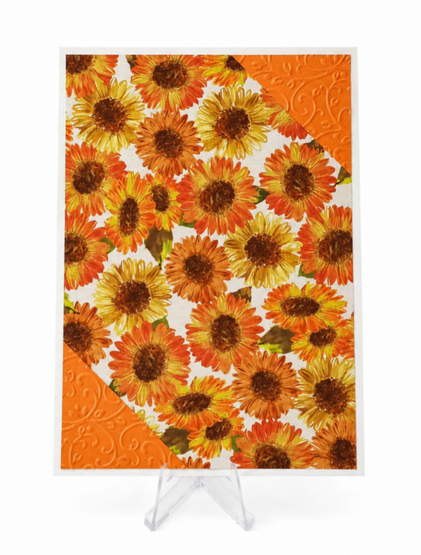 Sunflowers-Blank Multi-purpose Card