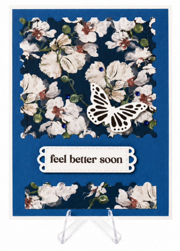 Blue Day - Get Well Card