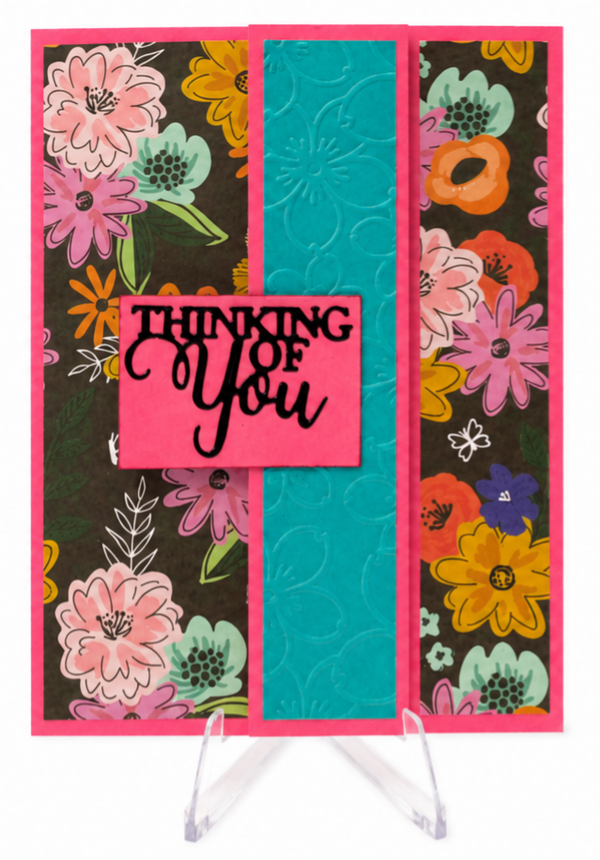 Vibrant Thought - Thinking of You Fun Fold Card