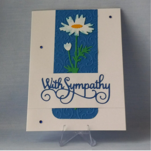 "Shasta Daisy" Sympathy Card