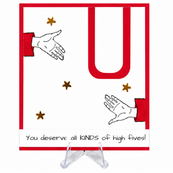 High Five - Graduation Card