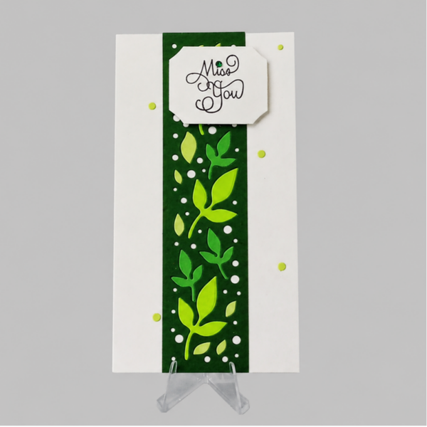 Spring Floral - Miss You Card