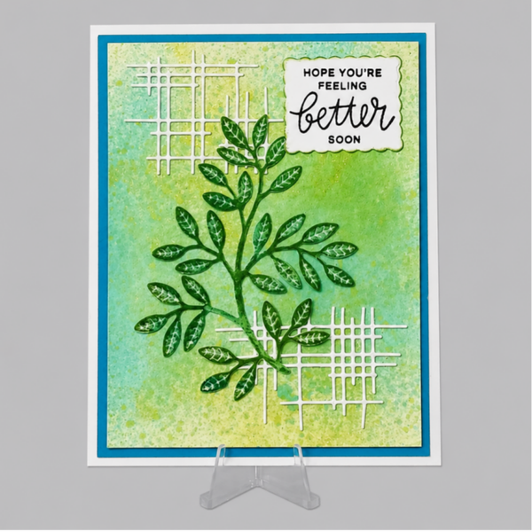Delicate Leaf - Get Well Card
