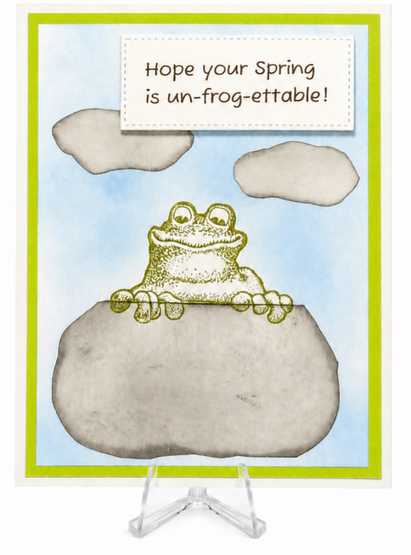 So Hoppy - Spring Card