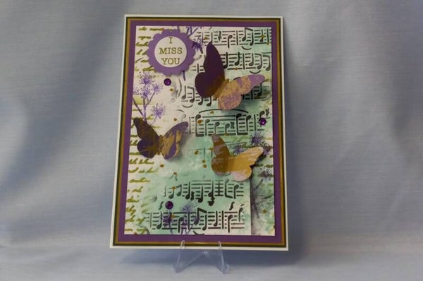 “Musical Mess” Miss You Card
