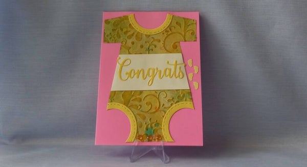 “Onesie” New Baby Card