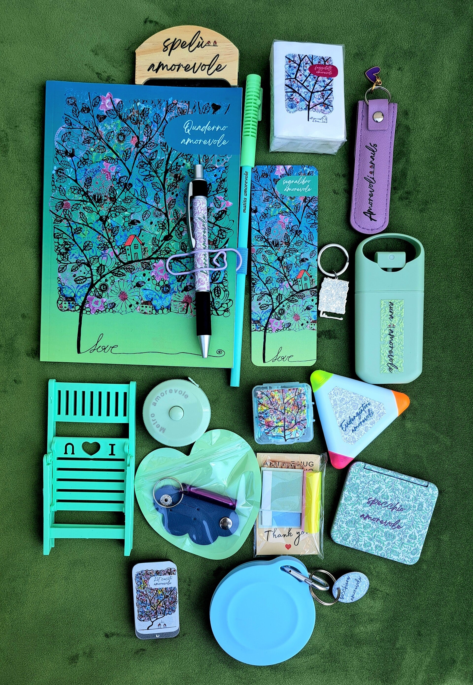 LINEA 1 Kit luxury 3  amorevoldaborsetta 21 amorevoli. Love: lascia cadere le parole inutili