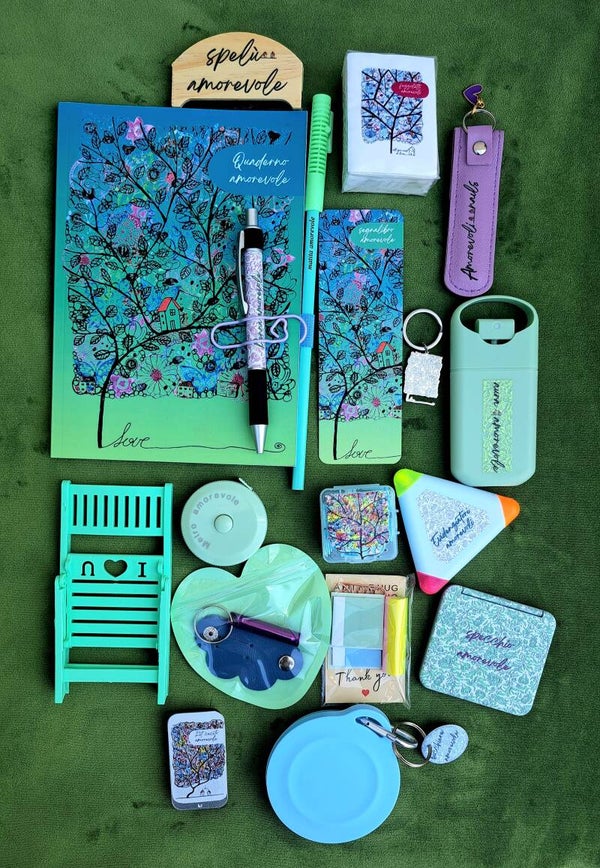 LINEA 1 Kit luxury 3  amorevoldaborsetta 21 amorevoli. Love: lascia cadere le parole inutili