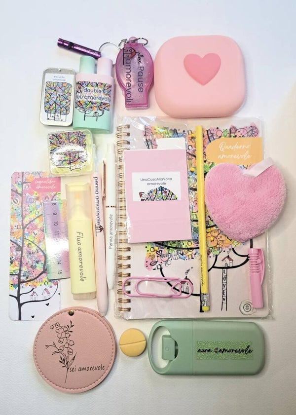 LINEA 3 kit Luxury 9/The Diary Club. 21 amorevoli, UN KIT 21 amorevoli, pensati soprattutto per chi ama il journaling
