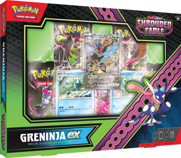 Pokémon Scarlet & Violet Shrouded Fable Special Collection Greninja EX